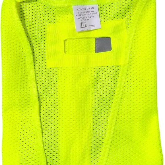 COMFITWEAR High Visibility Safety Vests for Construction work (2,2X-LARGE) - Picture 3 of 5